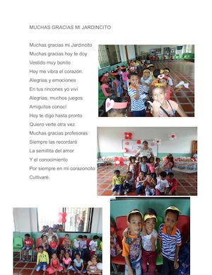 Muchas Gracias Mi Jardincito