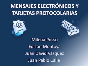Mensajes Electronicos Y Tarjetas Protocolarias