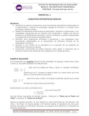 Matematicas Financieras Consolidada