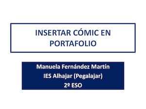 Insertar Cómic En Portafolio