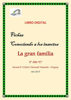 Fichas conociendo a Los Insectos 2º C Escuela Nº 8 Paysandú