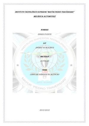 Autocad Enner Puente