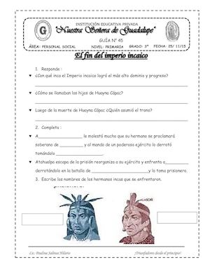 FIN DEL IMPERIO INCA