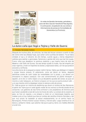 Historia Del Trapiche Zenaido Hernández