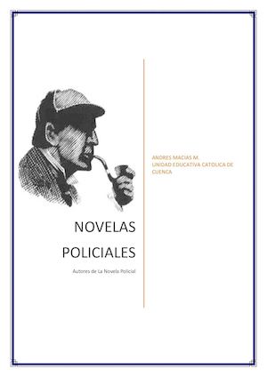 Novelas Policiales-Autores