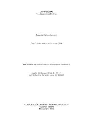 Aportes de las teorías administrativas