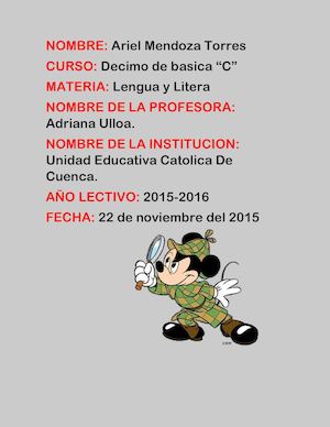 Trabajobde Lengua Y Literatura Calameo