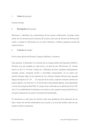 Curso Flipped Intef Proyecto Final Eva Maria Sanz Bayon