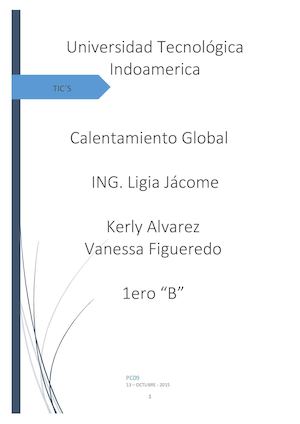 Taller 2 Calentamiento Global