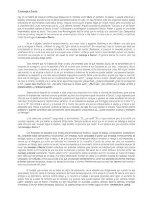 AA El Mensaje A García