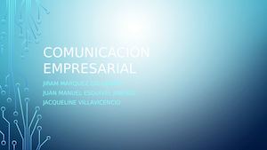Comunicación Empresarial