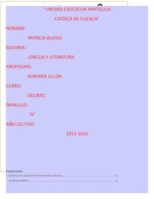 Album De Lengua Y Literatura