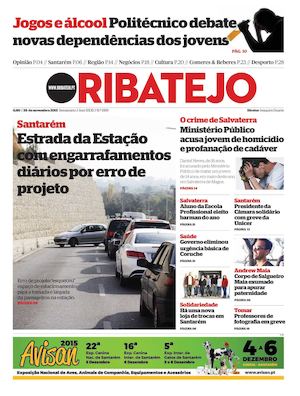 Edição 1559 do Jornal O Ribatejo - 26 de Novembro de 2015