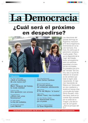 La Democracia Nº 191 - 27.11.15
