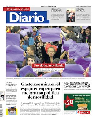 Diario de Noticias de Álava 20151126