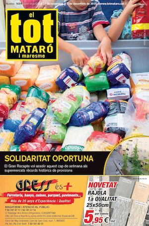 El Tot Mataró 1699 (Del 27 de novembre al 3 de desembre de 2015)