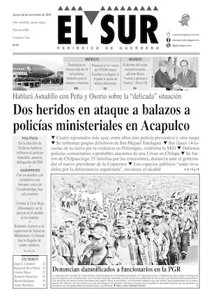 El Sur Jueves 26112015