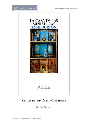 Guía de lectura de La casa de las miniaturas de Jessie Burton
