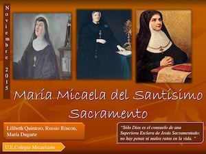 Santa Maria Micaela del Santísimo Sacramento