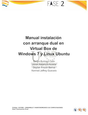 Manual Instalacion Arranque Dual Win Lin En Maquina Virtual