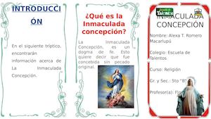 Inmaculada Concepción