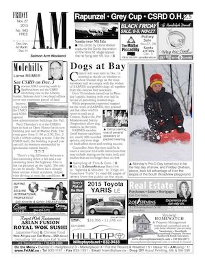 Friday AM - November 27, 2015