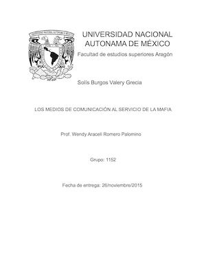 Los medios de comunicacion al servicio de la mafia