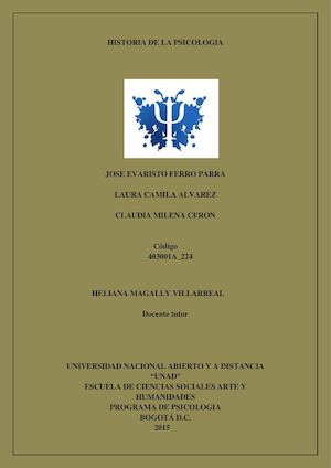 (695657859) Historia De La Psicologia