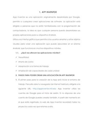 Manual De Usuario En App Inventor