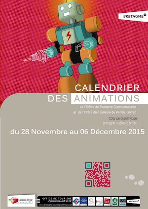 Calendrier Animations de l'Office de Tourisme de la Côte de Granit Rose