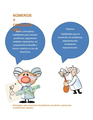 Números Y Operaciones Cuarto Basico Infografia (2)