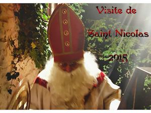 Visite de Saint Nicolas à la Petrie (2015)