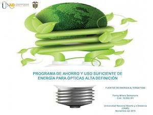 Calaméo - Programa De Ahorro Y Uso Eficiente De Energia