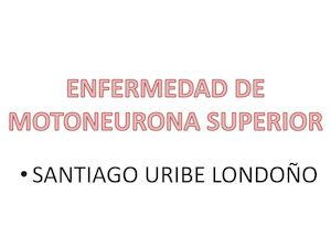 Motoneurona Superior