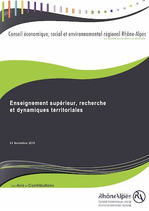 Contribution Enseignement Supérieur, Recherche Et Dynamiques Territoriales