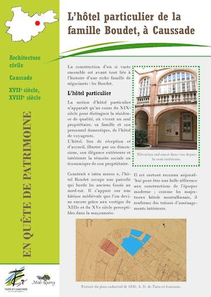 L'hôtel particulier Boudet à Caussade