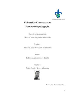 Libros Electronicos Yafte Daniel Reyes Martinez