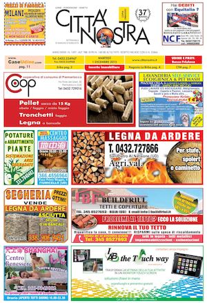 Città Nostra Udine del 01.12.2015 n. 1497