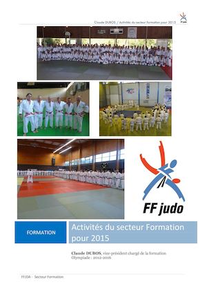 Livre Activites 2015 Secteur Formation