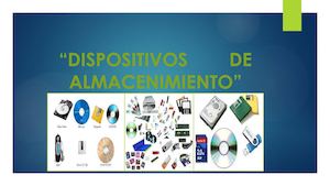 Dispositivos De Almacenimiento