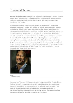 Dwayne Johnson (The Rock)