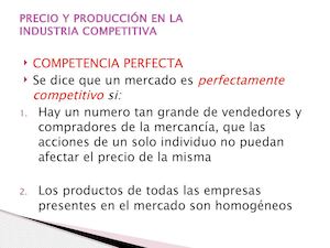 Competencia Perfecta