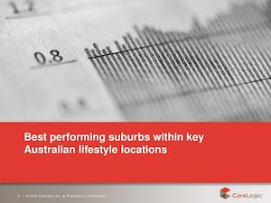 CoreLogic RP Data information on selected lifestyle markets