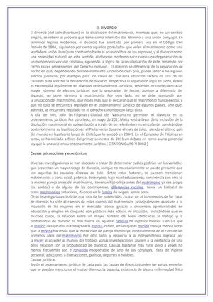 El Divorcio