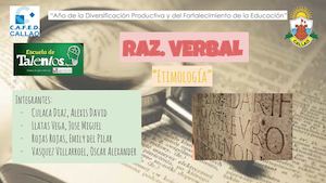 Etimología - 5° "A"