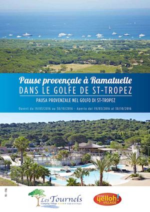 Brochure Camping Les Tournels 2016 - Français/Italiano
