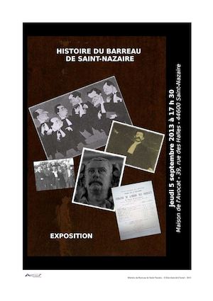 Fascicule Histoire Du Barreau de Saint-Nazaire