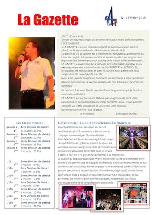 EATFOOTBALL-La Gazette N°1