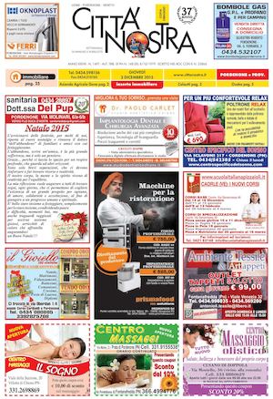 Città Nostra Pordenone del 03.12.2015 n. 1497