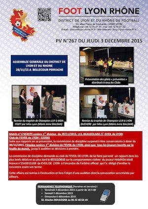 PV 267 du jeudi 3 décembre2015